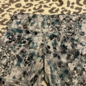 Lululemon align biker shorts  Women's Floral Patterned